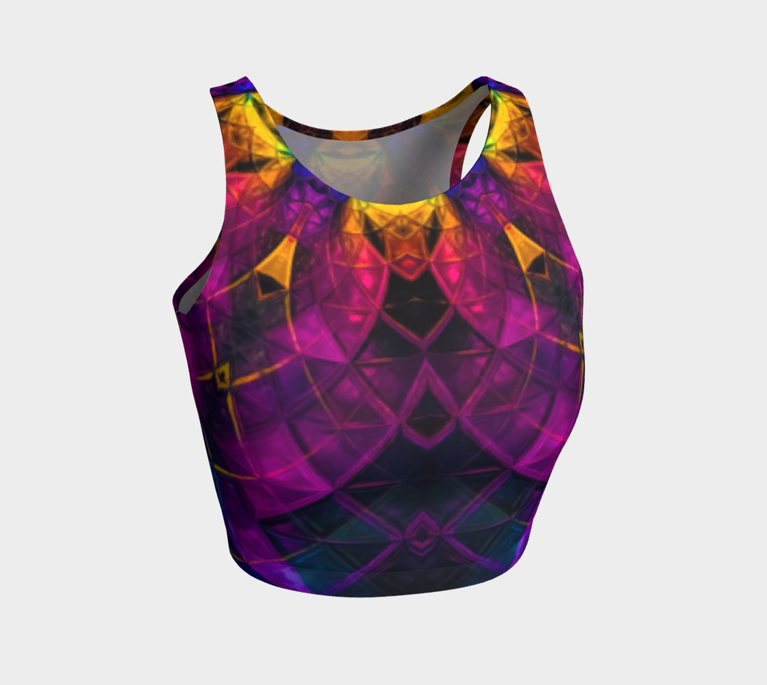 Cropped Sport Tank - Model Selection