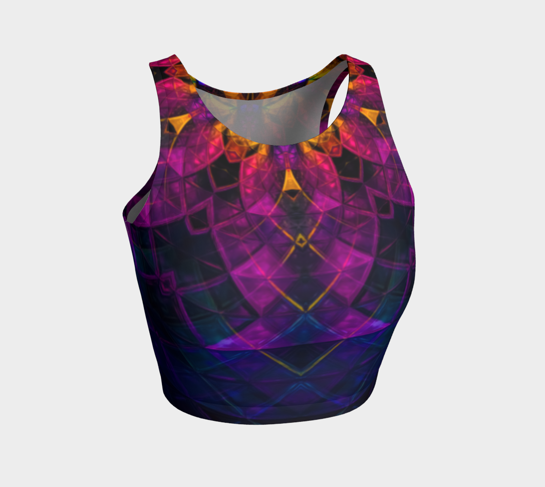 Cropped Sport Tank - Model Selection