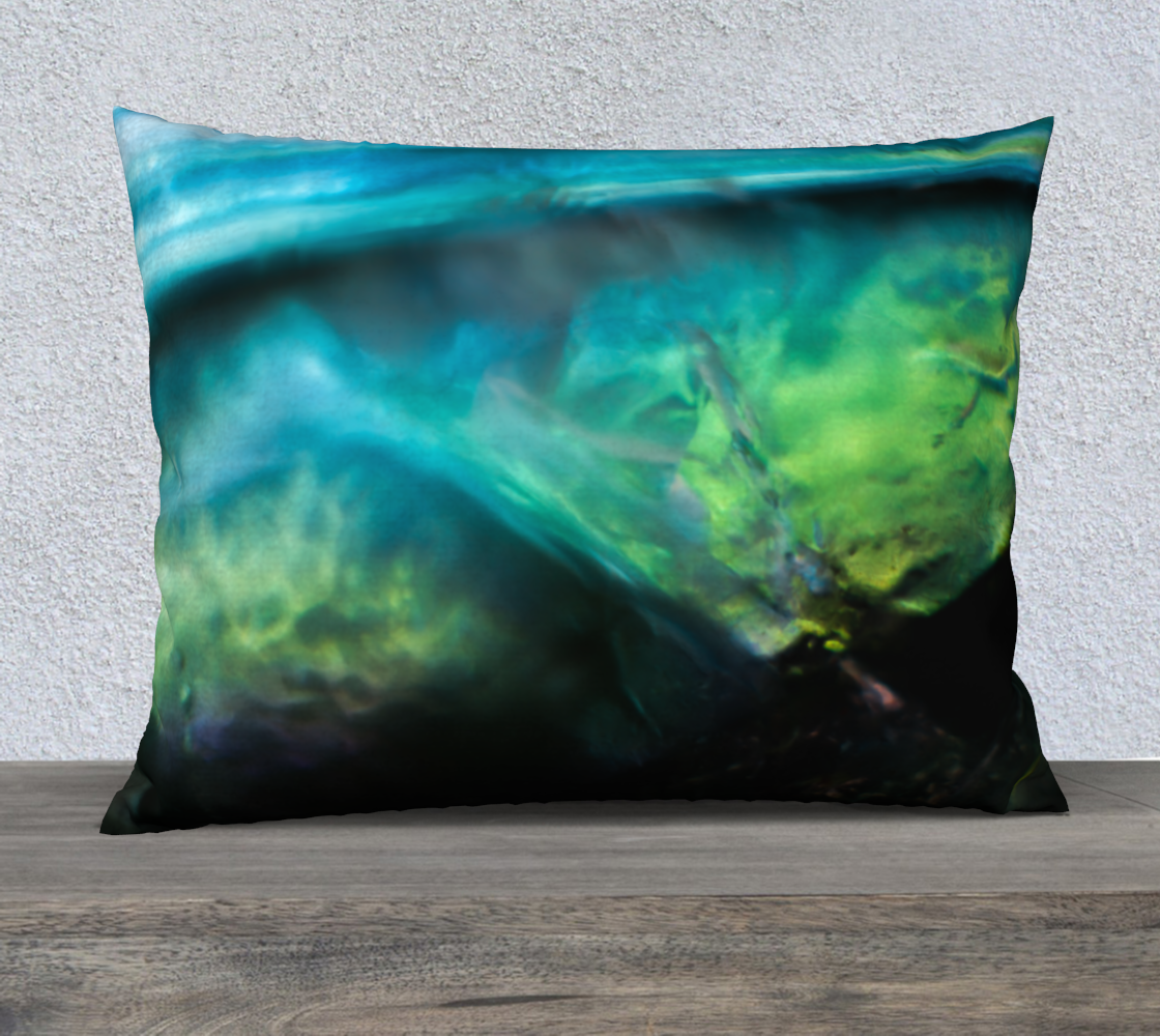 Opalescent Depths -  Standard 26”x20” Bed Pillow Case