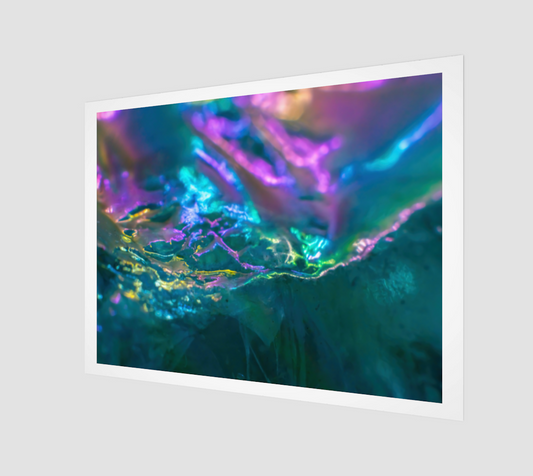 Crystal Mountain of Pastel Archival Print